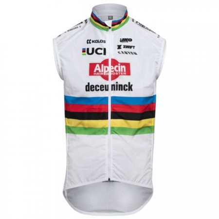 Cykelvest 2024 Alpecin Deceuninck Hvid Cykelvest 2024 Alpecin Deceuninck Hvid